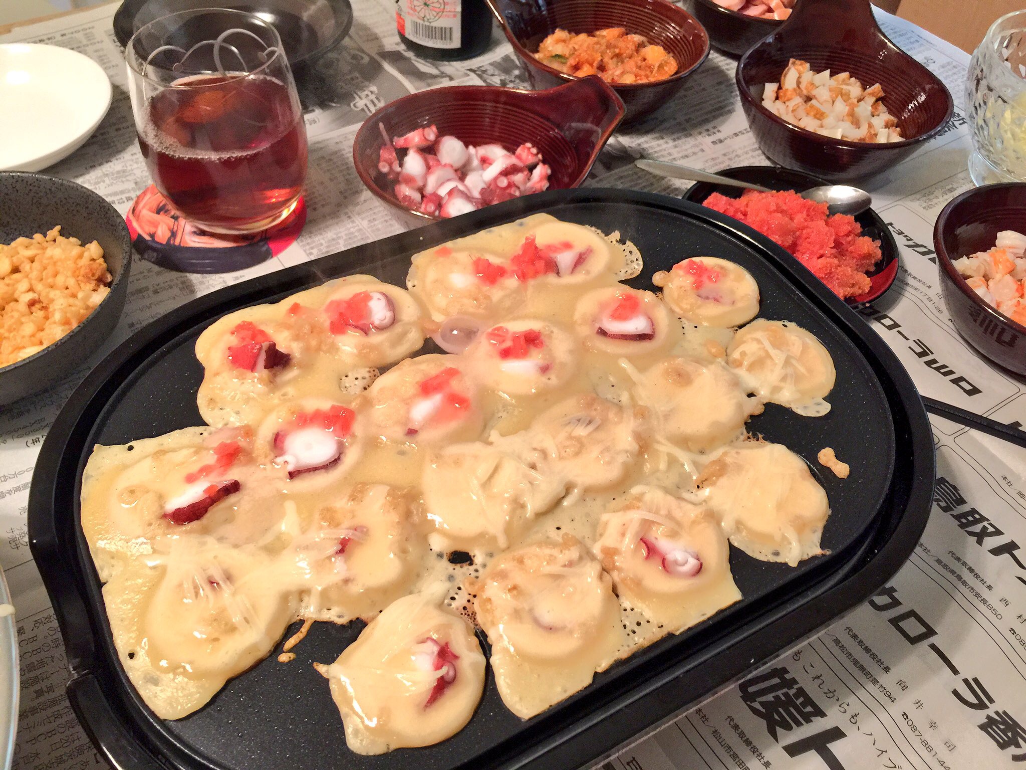 たこ焼きパーティ♪