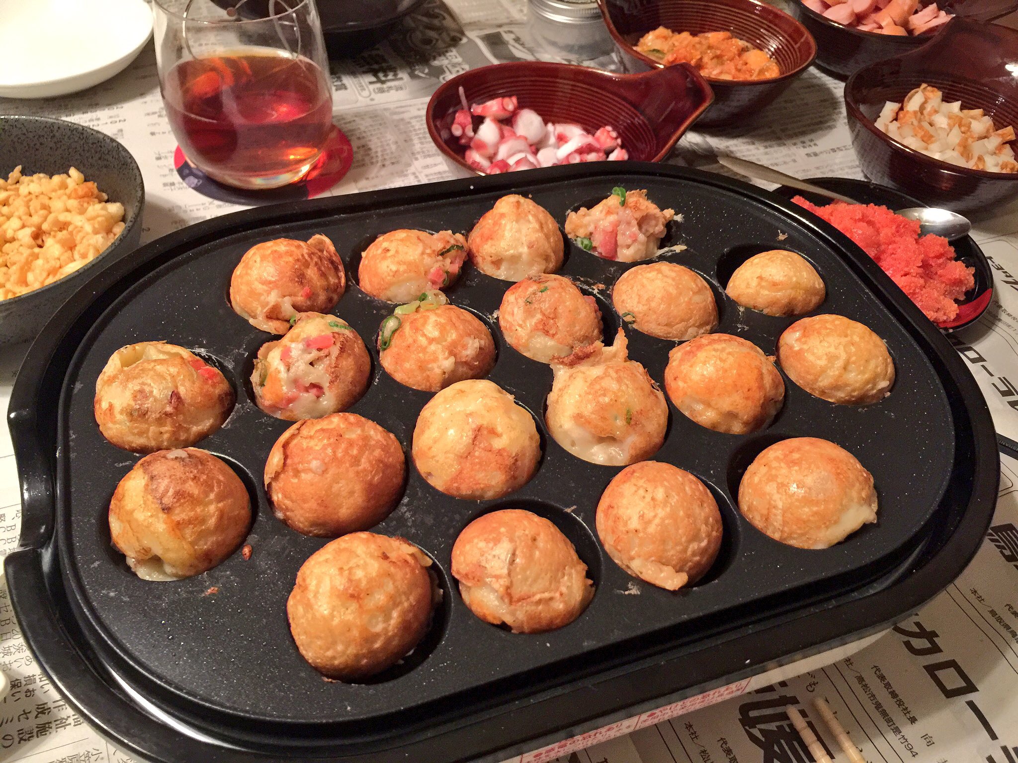 たこ焼きパーティ♪