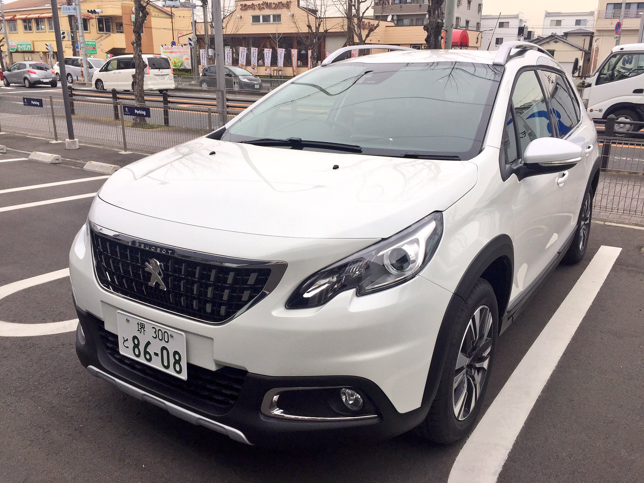 試乗車の準備が整いました