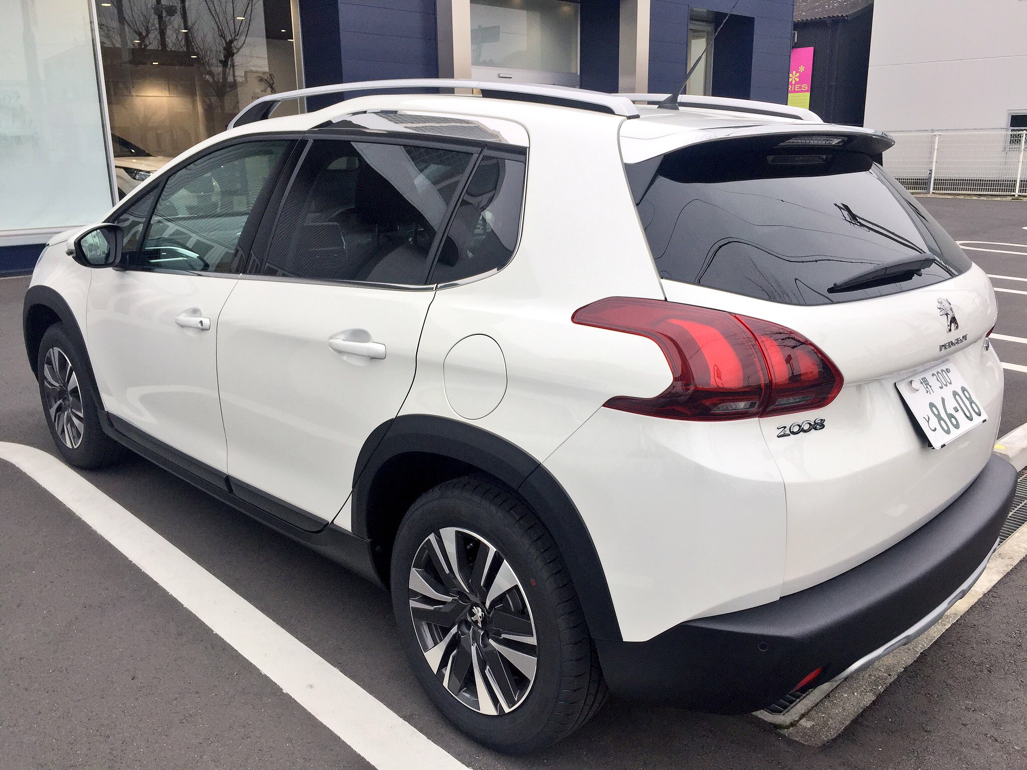 試乗車の準備が整いました