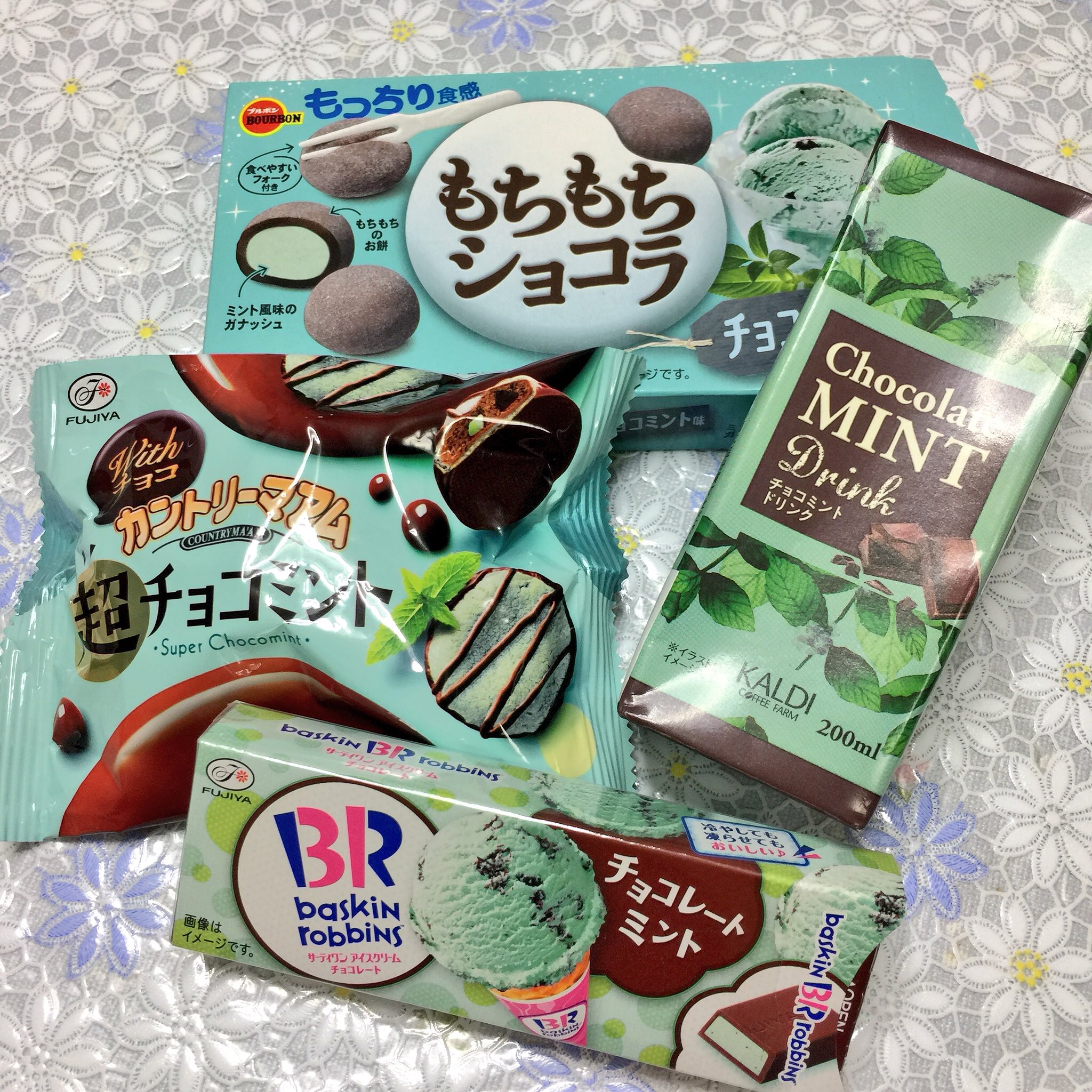 チョコミン党！